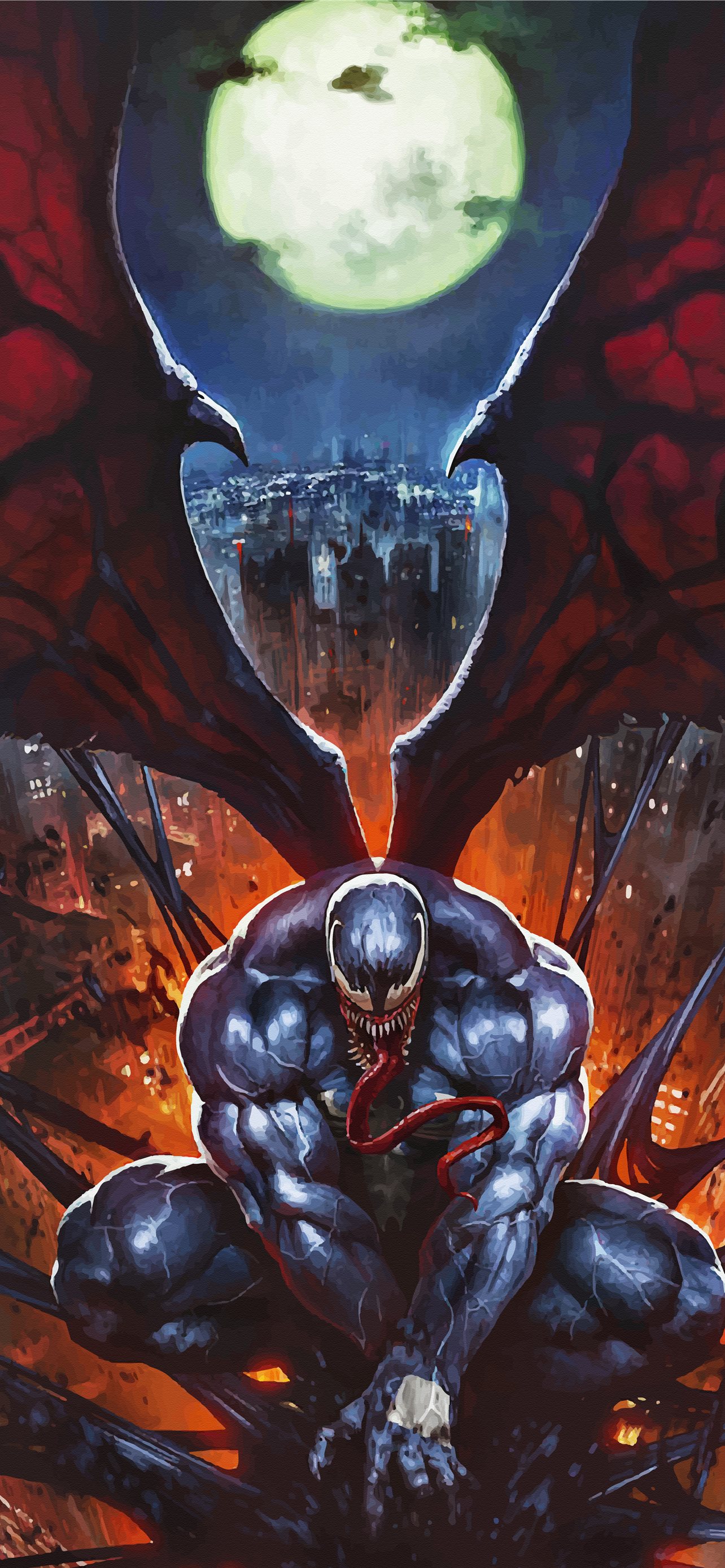 Venom Movie iPhone Wallpaper