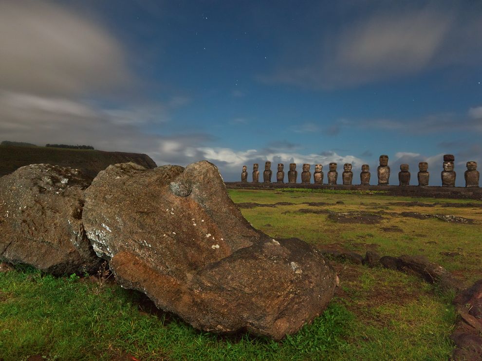Moai Picture Easter Island Wallpaper National Geographic Photo