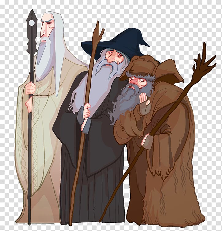 Gandalf Thorin Oakenshield Radagast Saruman Thranduil Wise Man