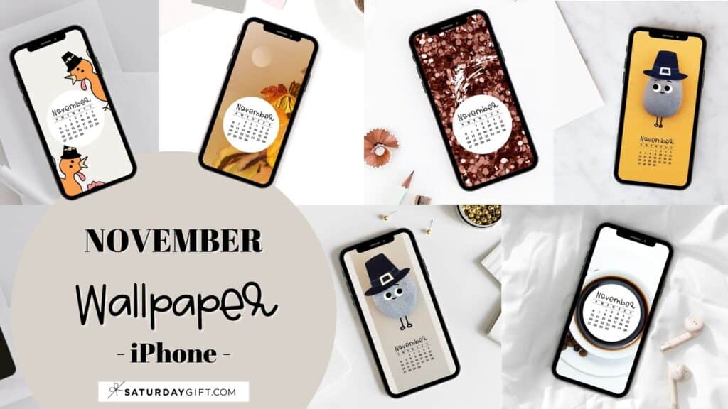 Free download November 2023 Calendar Wallpaper 44 Cute iPhone