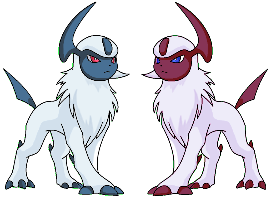Absol Shiny Reflection By Thunderwest