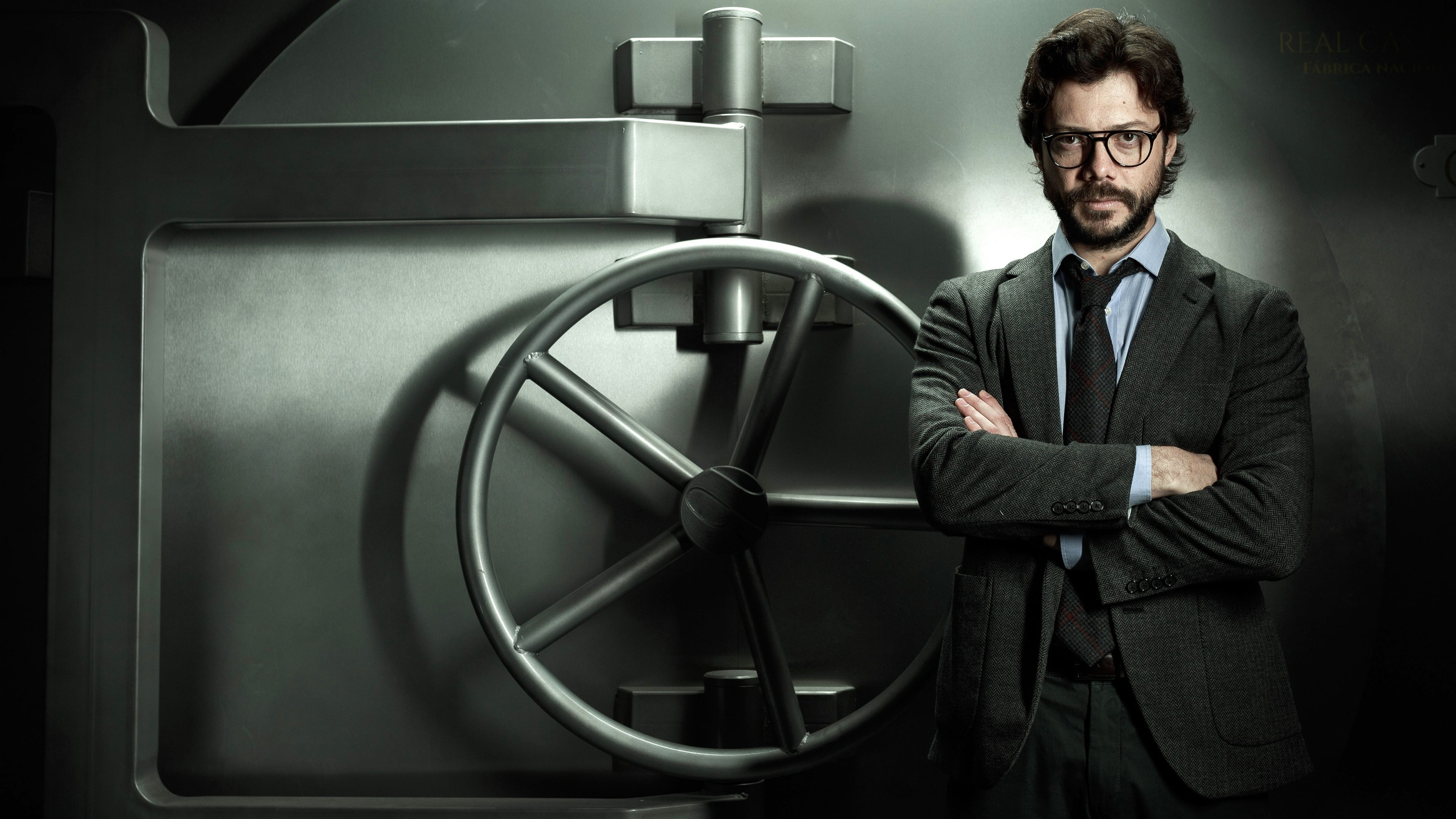 Professor In Money Heist 4k HD Wallpaper Image