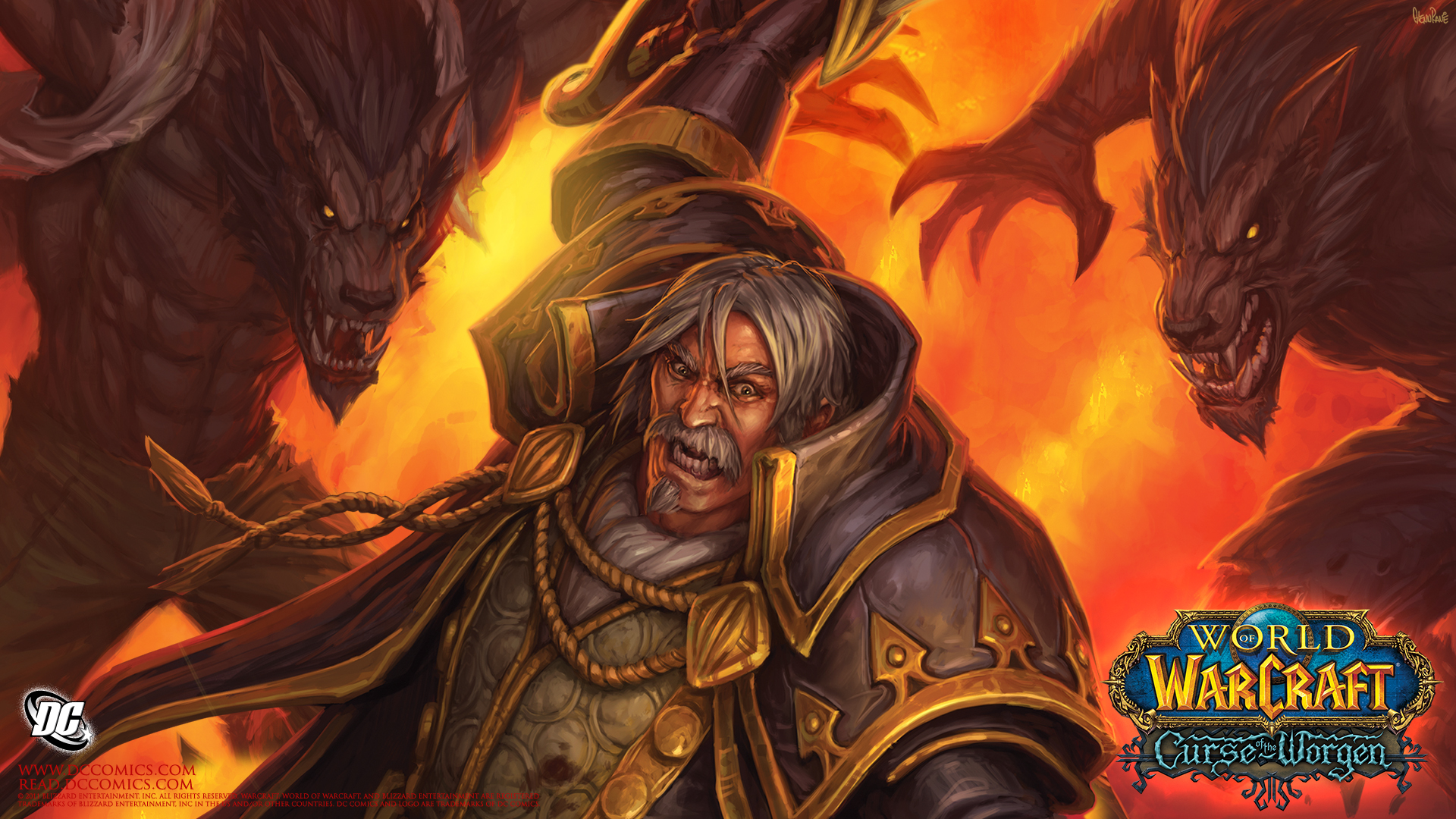 World Of Warcraft Curse The Worgen Wallpaper