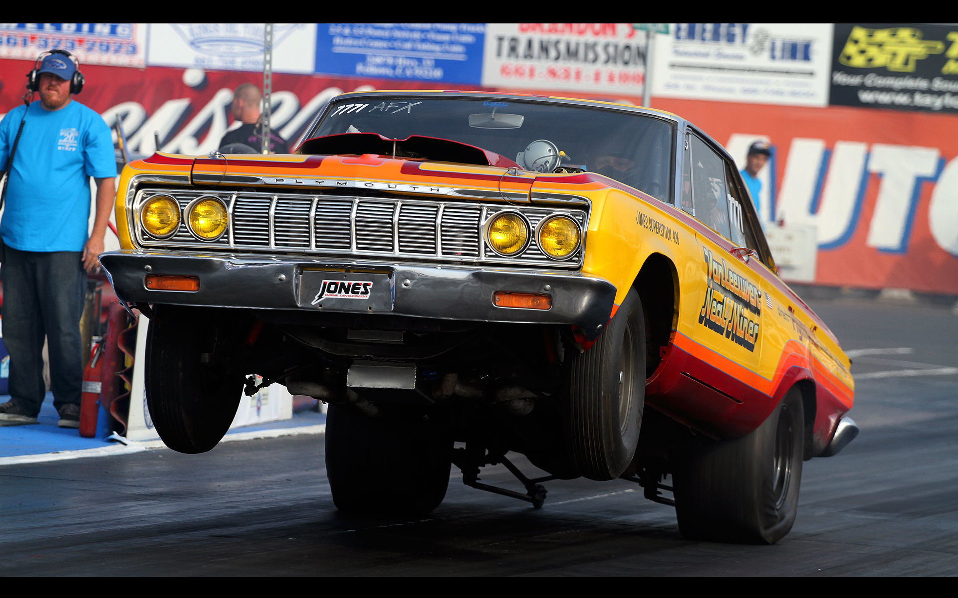 Track Nhra Muscle Cars Hot Rod Classic Retro Wallpaper Background
