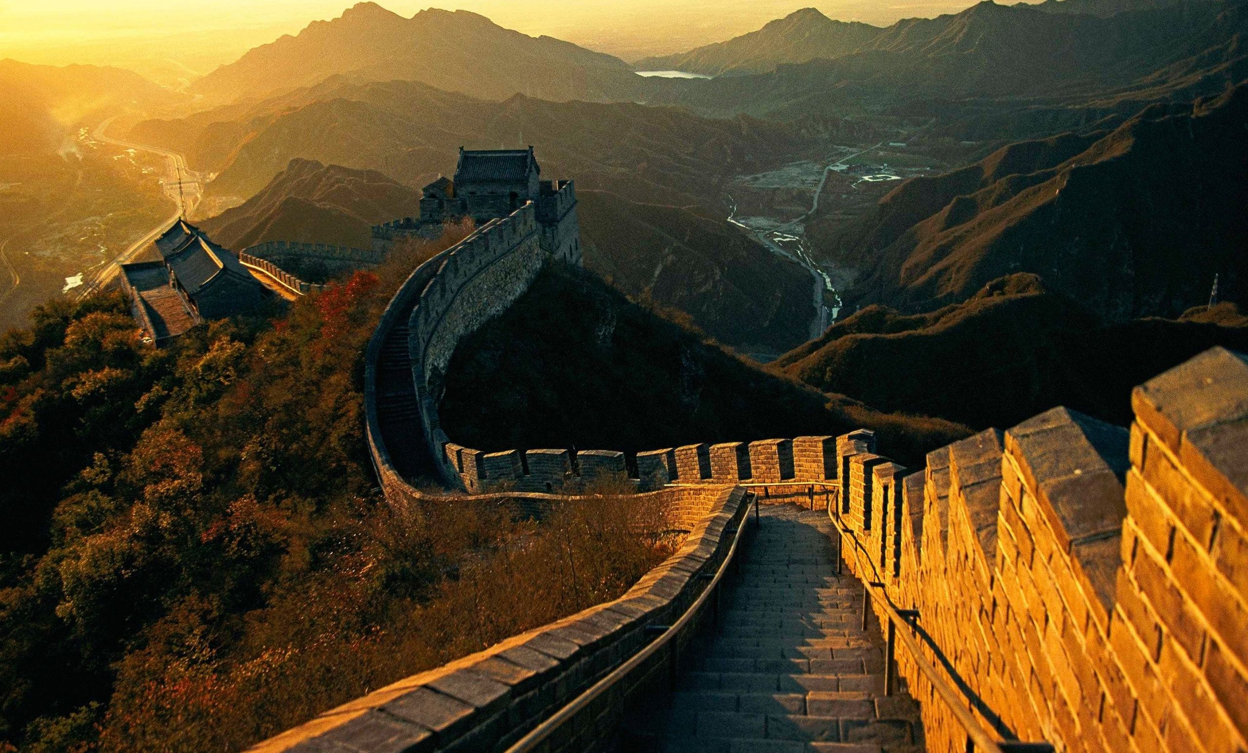 Great Wall Of China Wallpaper Top