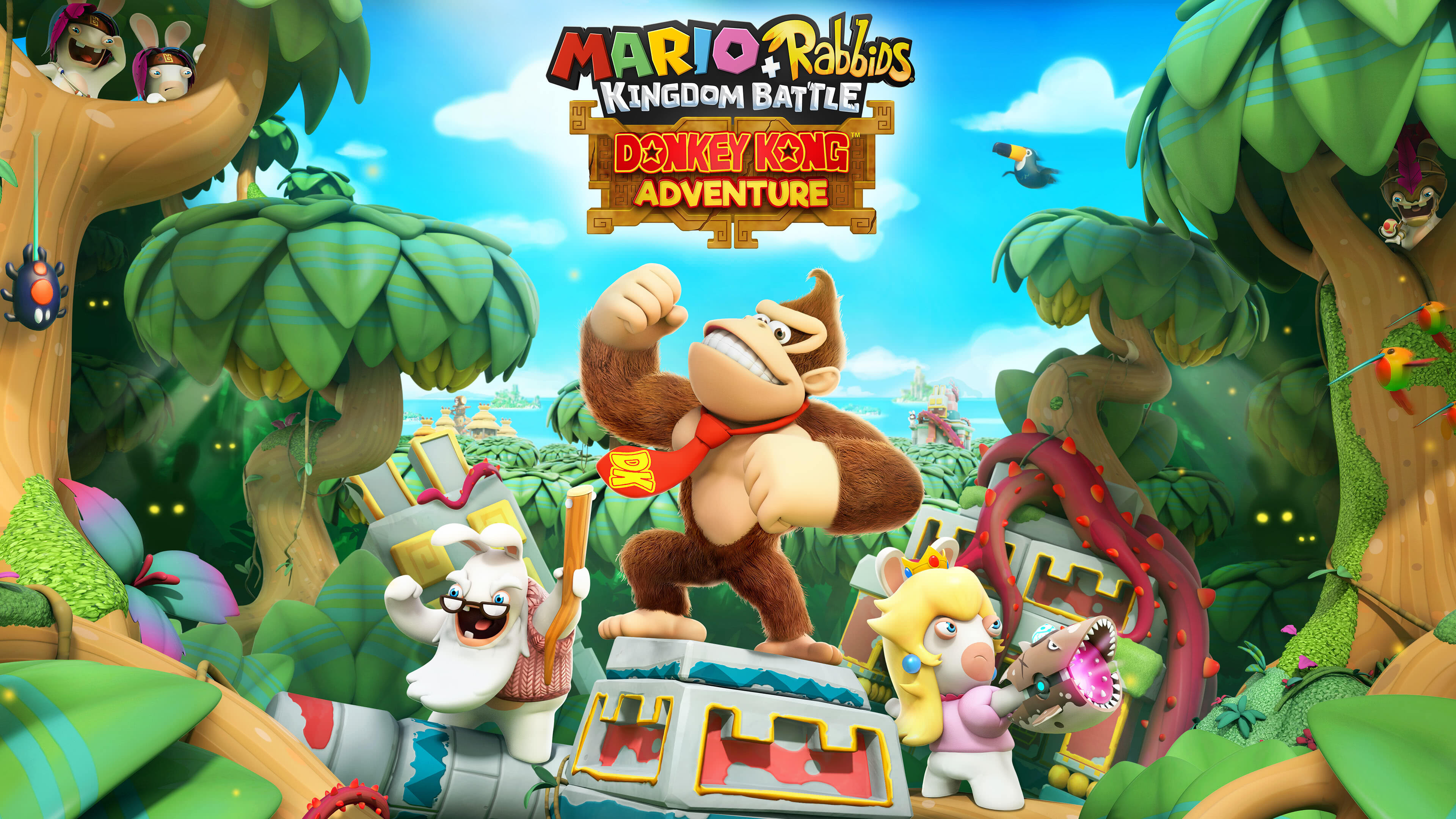 Mario Rabbids Kingdom Battle Donkey Kong Adventure UHD 4k