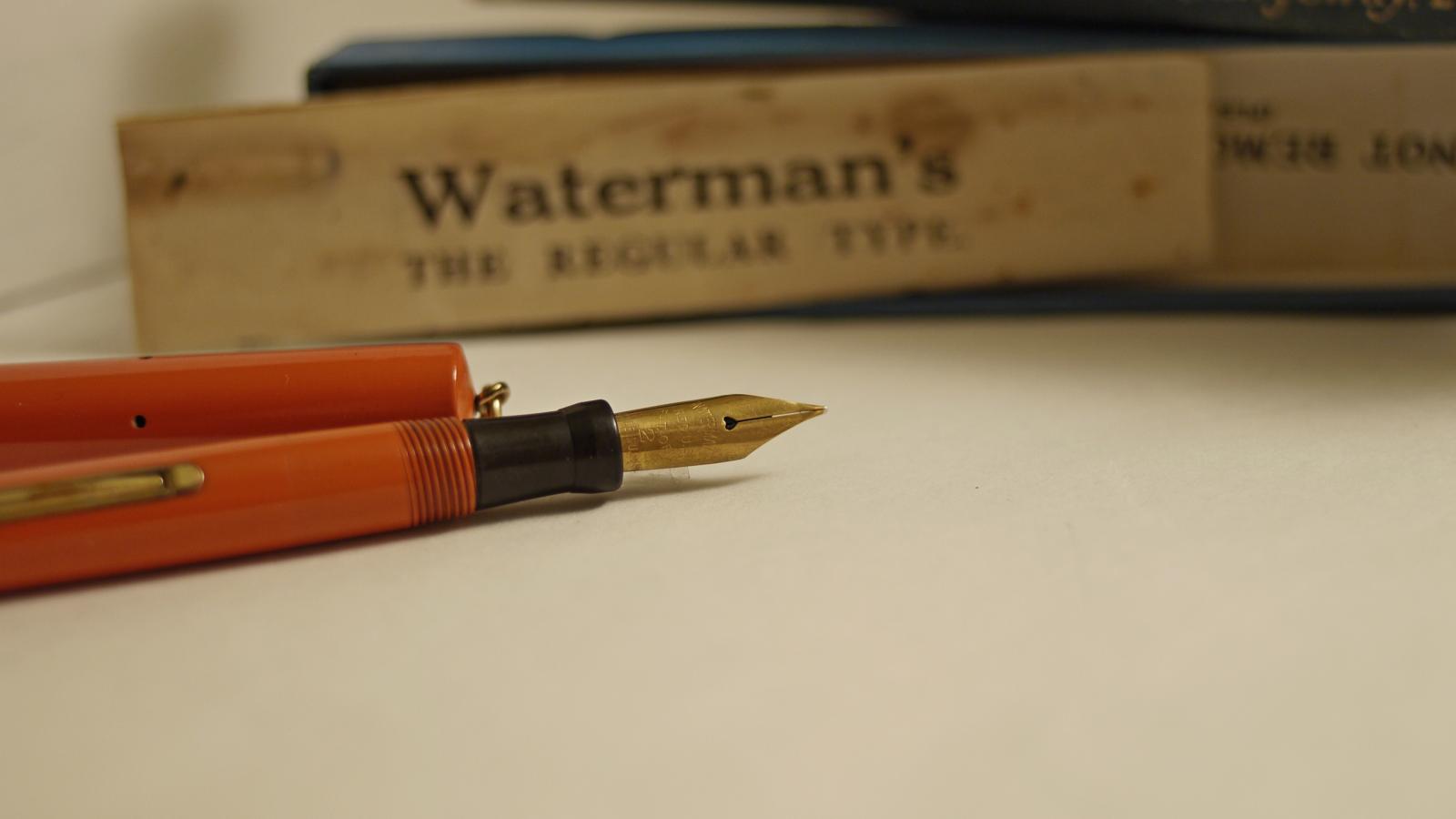 Quick Fire Sale Cardinal Bchr Waterman V Pens For