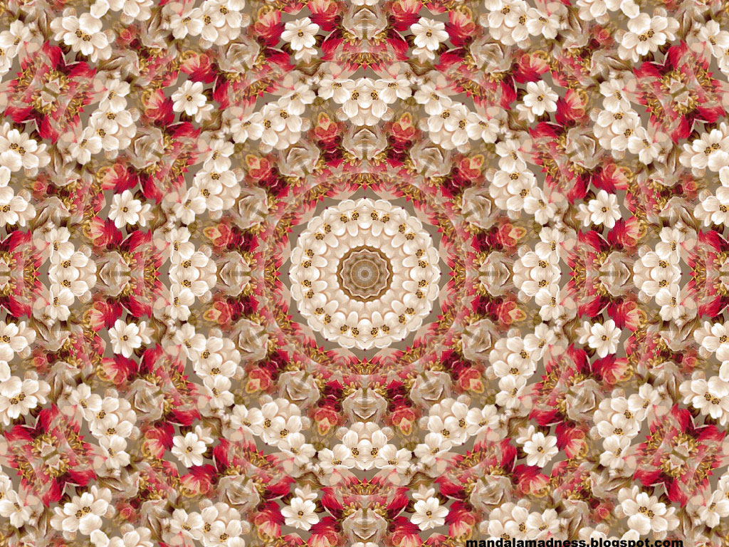 Floral Mandala Wallpaper For Your Desktop