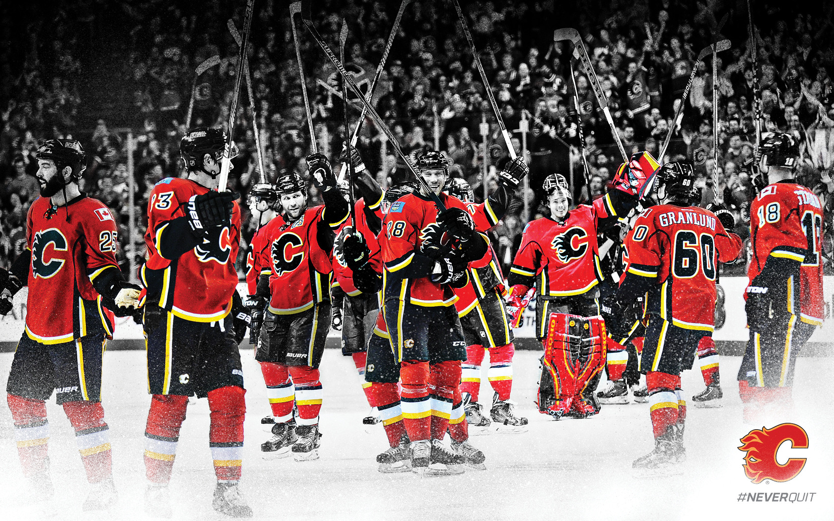 Calgary Flames Wallpaper Multimedia