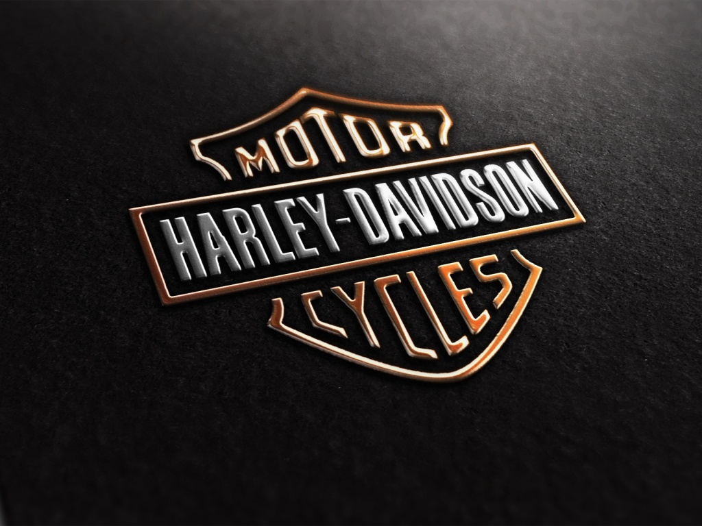 1024x768 Harley Davidson Logo desktop PC and Mac wallpaper 1024x768