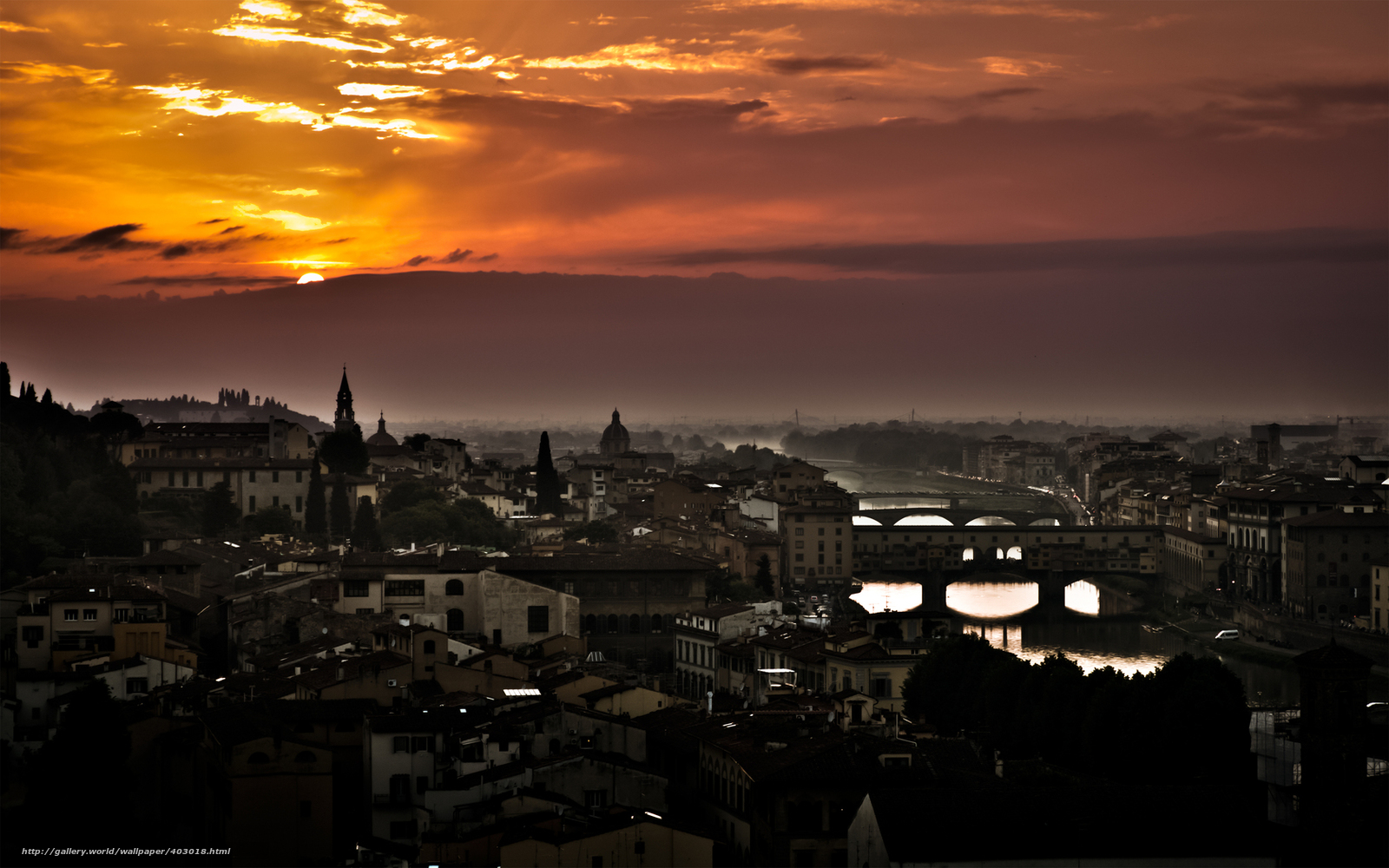 Wallpaper Italy Florence Desktop In The