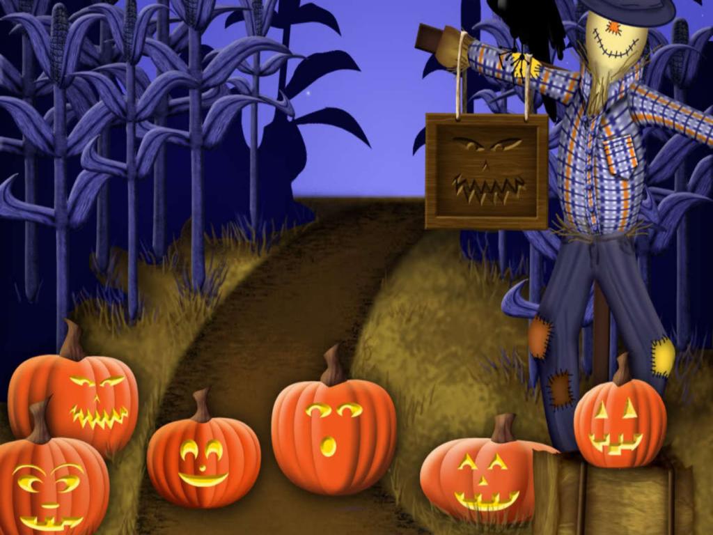 Halloween Wallpaper Scarecrow