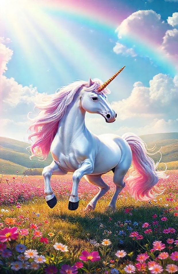 Unicorn Rainbow Wallpaper