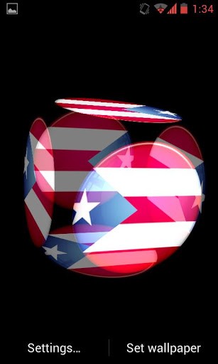 Puerto Rico Flag Lwp App For Android