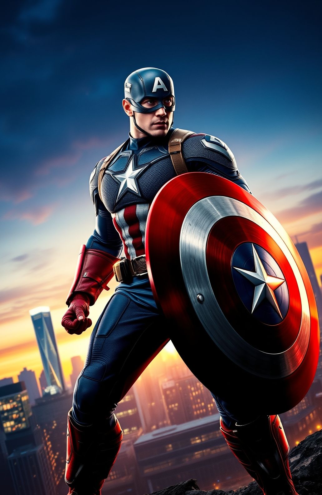 Captain America HD Wallpaper 1080p
