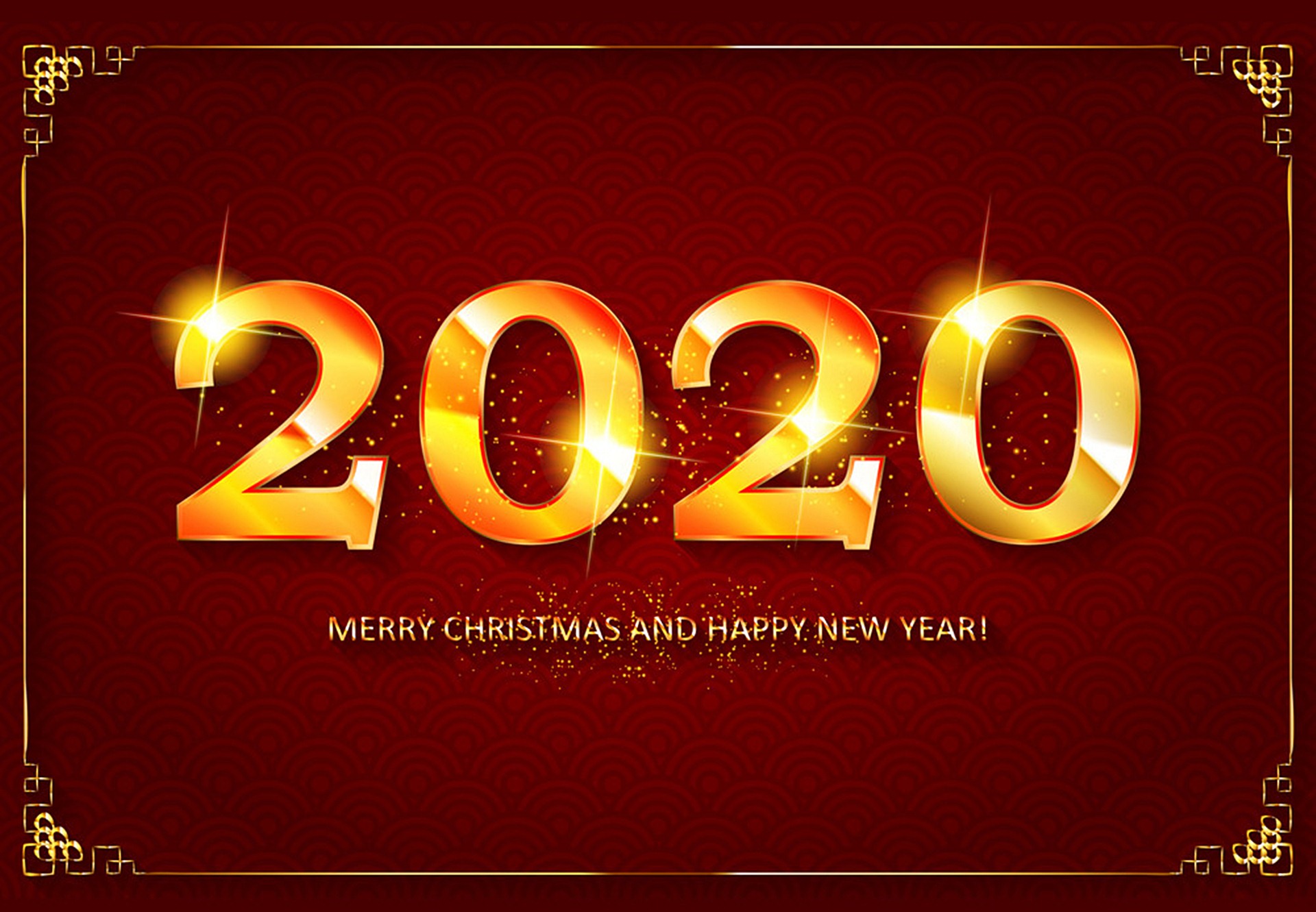 Happy New Year 2020 Desktop Widescreen Wallpaper 45547   Baltana