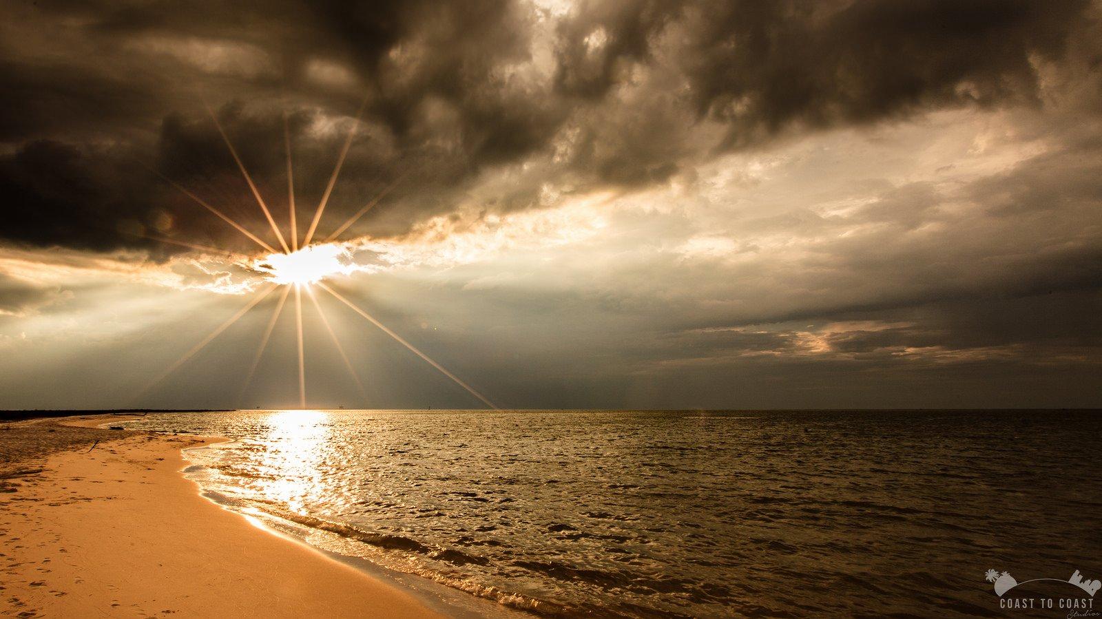 Ocean Beaches Season Nature Landscapes Wallpaper Summer Sunrises