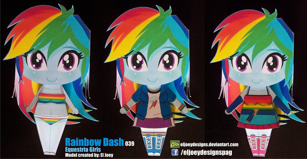 Rainbow Dash Equestria Girls By Eljoeydesigns