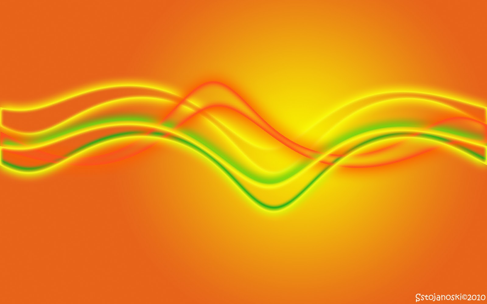 Translucent Waves Widescreen Wallpaper