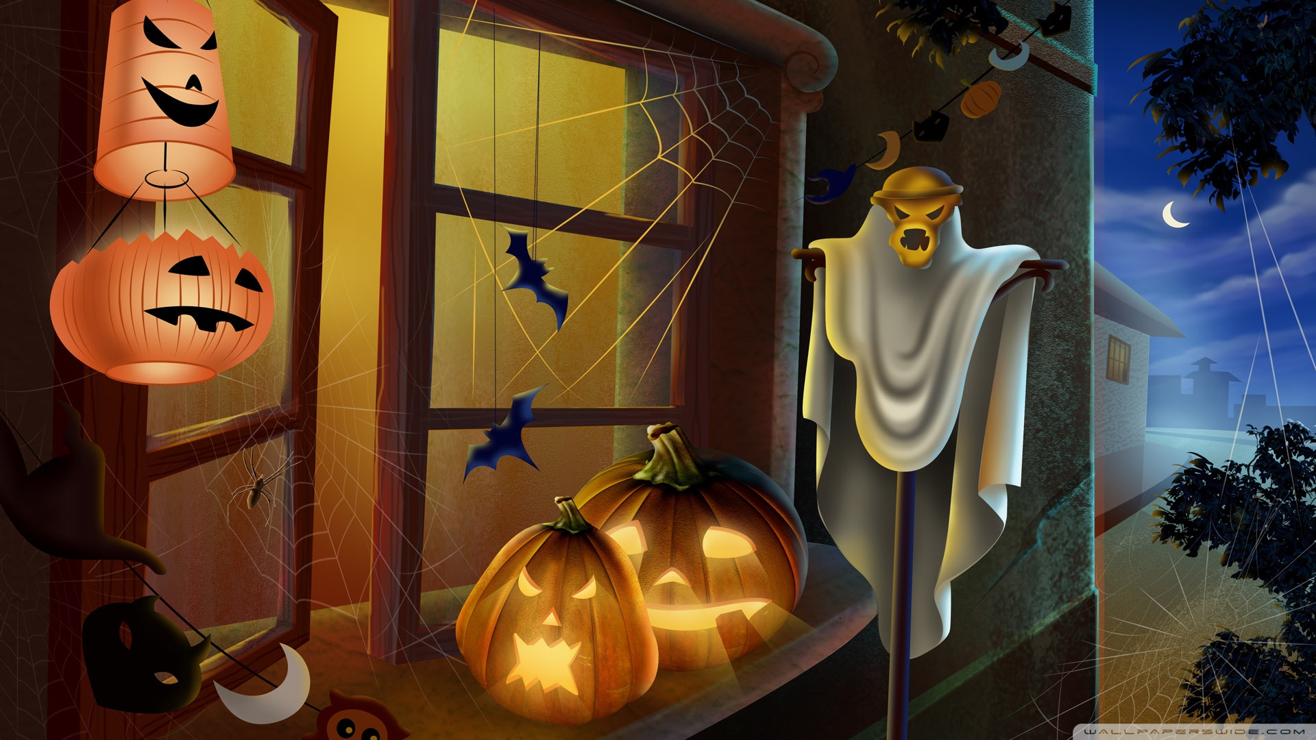 Desktop Wallpaper Halloween Live