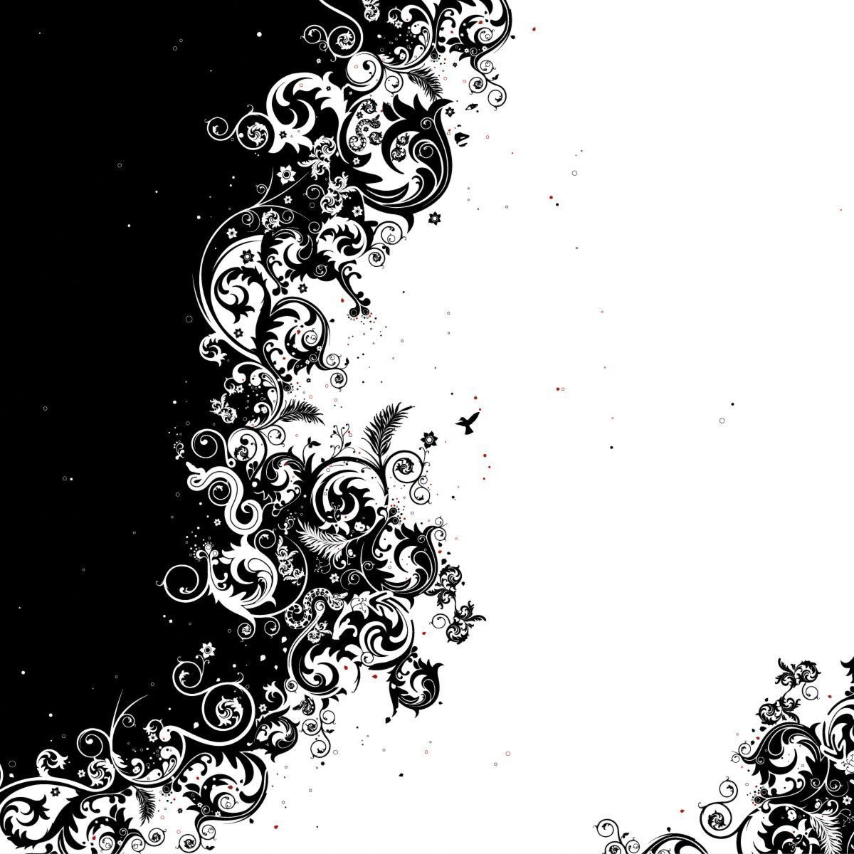 Black And White Drawing Wallpaper