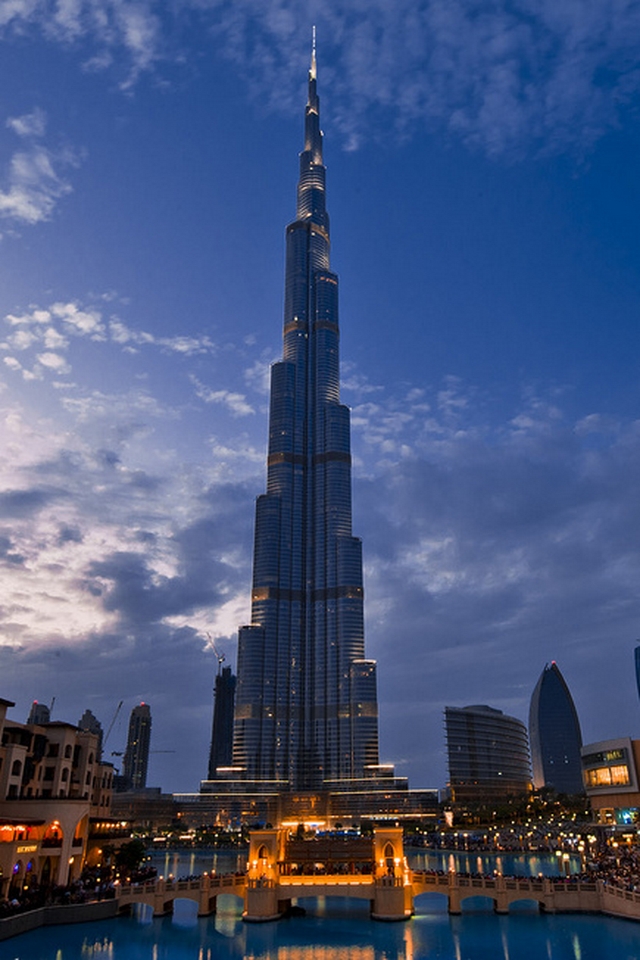 Burj Khalifa iPhone Ipod Touch Android Wallpaper