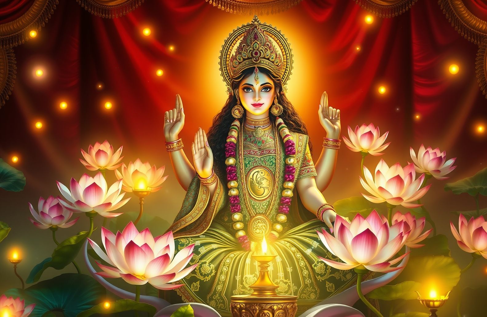 God Lakshmi Wallpaper