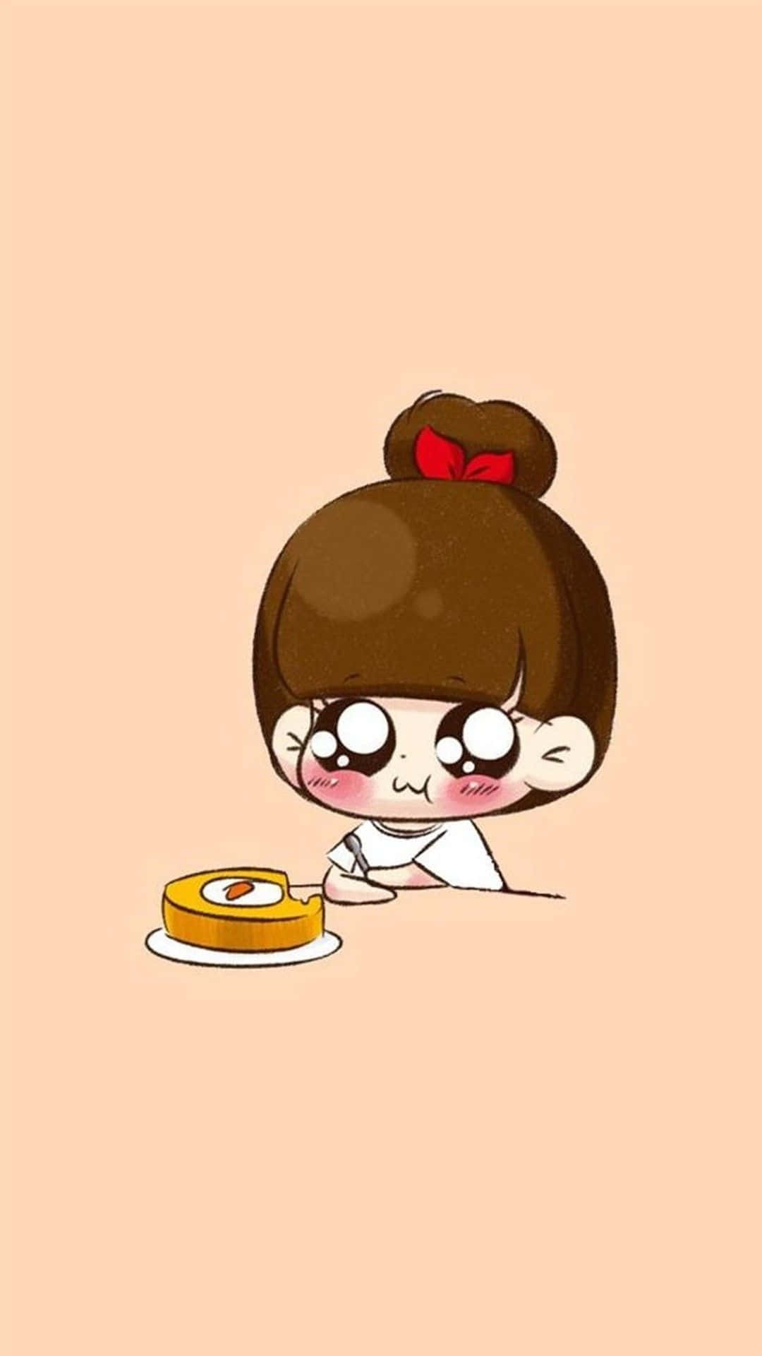 Image Delicious And Cute Food On A iPhone Wallpaper