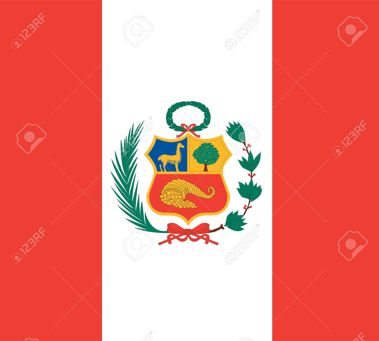 National Flag Of Peru Country World Background Wallpaper