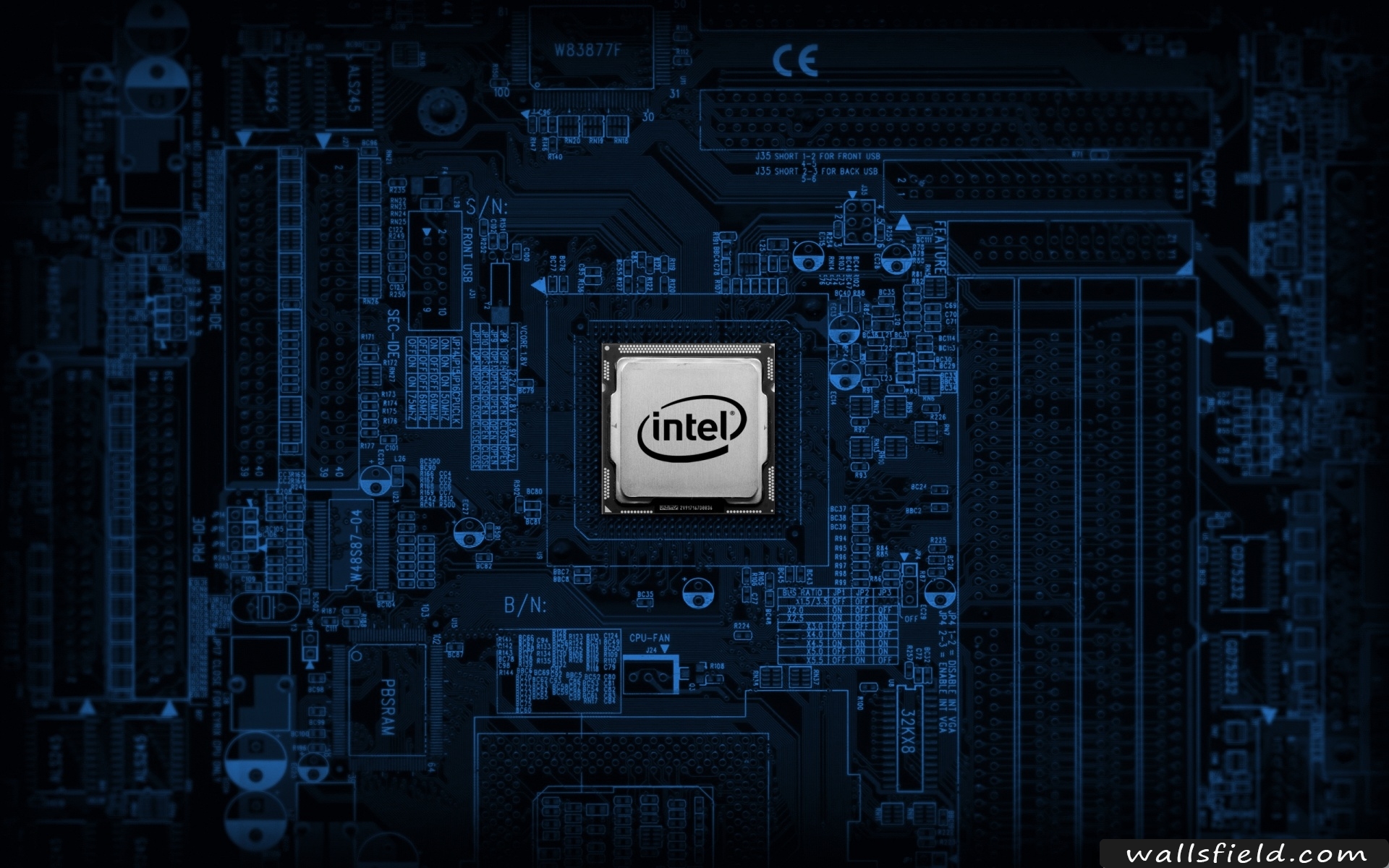 Intel Motherboard Wallsfield HD Wallpaper