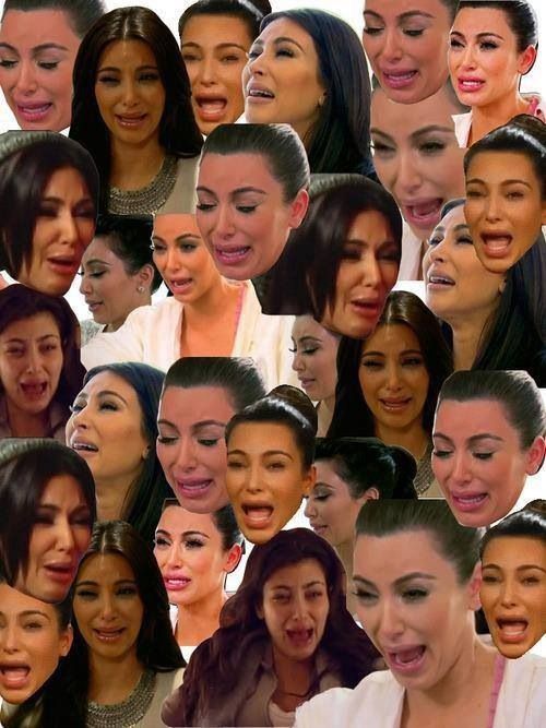 Cry Fortably Kim Kardashian S Crying Face I Cant Stand
