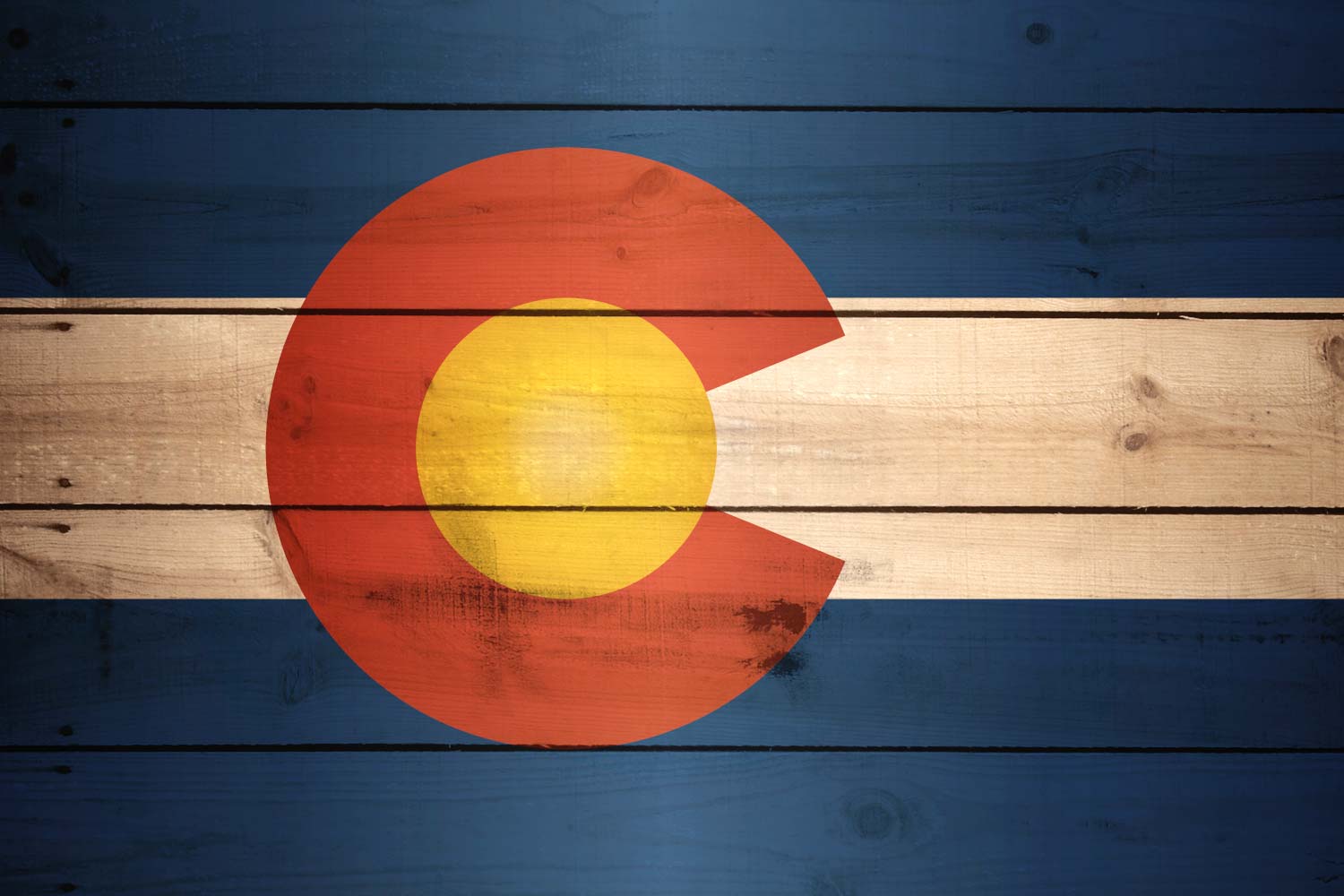Flag of Colorado geometric art american states Colorado flag creative  Colorado HD wallpaper  Peakpx