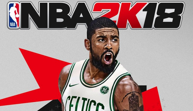 Nba 2k18 Released The Cover With Kyrie Irving In A
