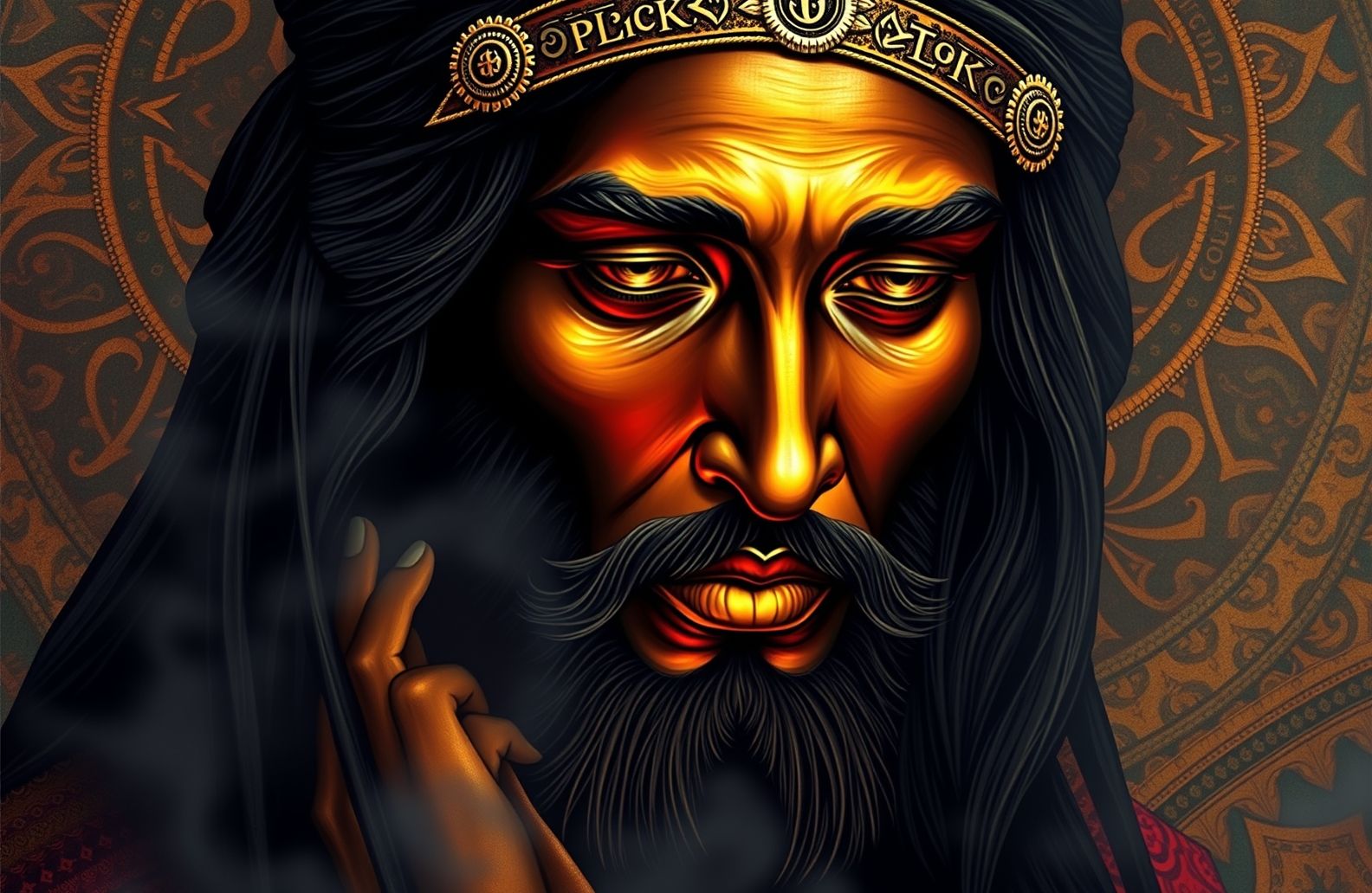 Black Jesus Wallpaper