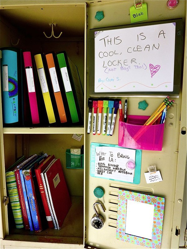 The best lockers are clean and organized If you cant find what you
