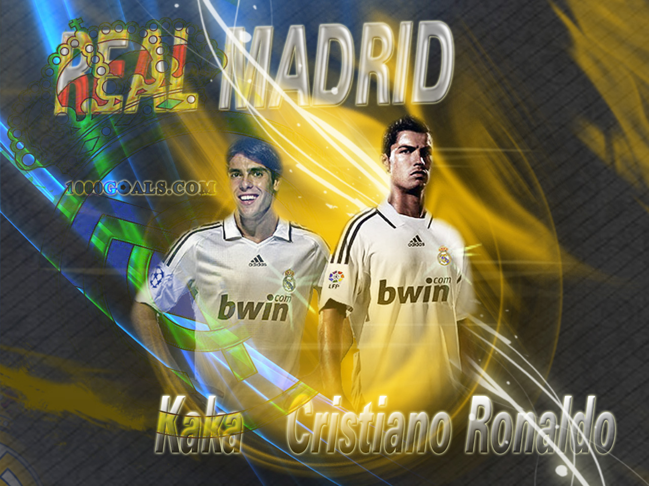 HD Cristiano Ronaldo And Kaka Wallpaper Real
