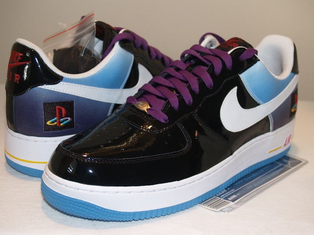 Air Force One Shoes Wallpaper Nike Playstation Edition