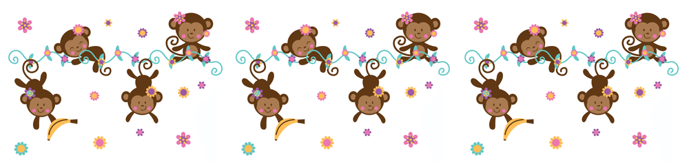 Baby Girl Monkey Nursery Decor Leadersrooms