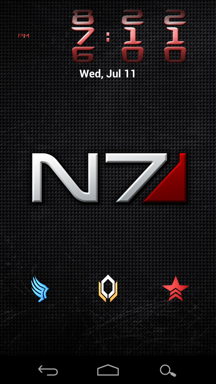 Mass Effect Wallpaper Android Homescreen By Saharath Mycolorscreen