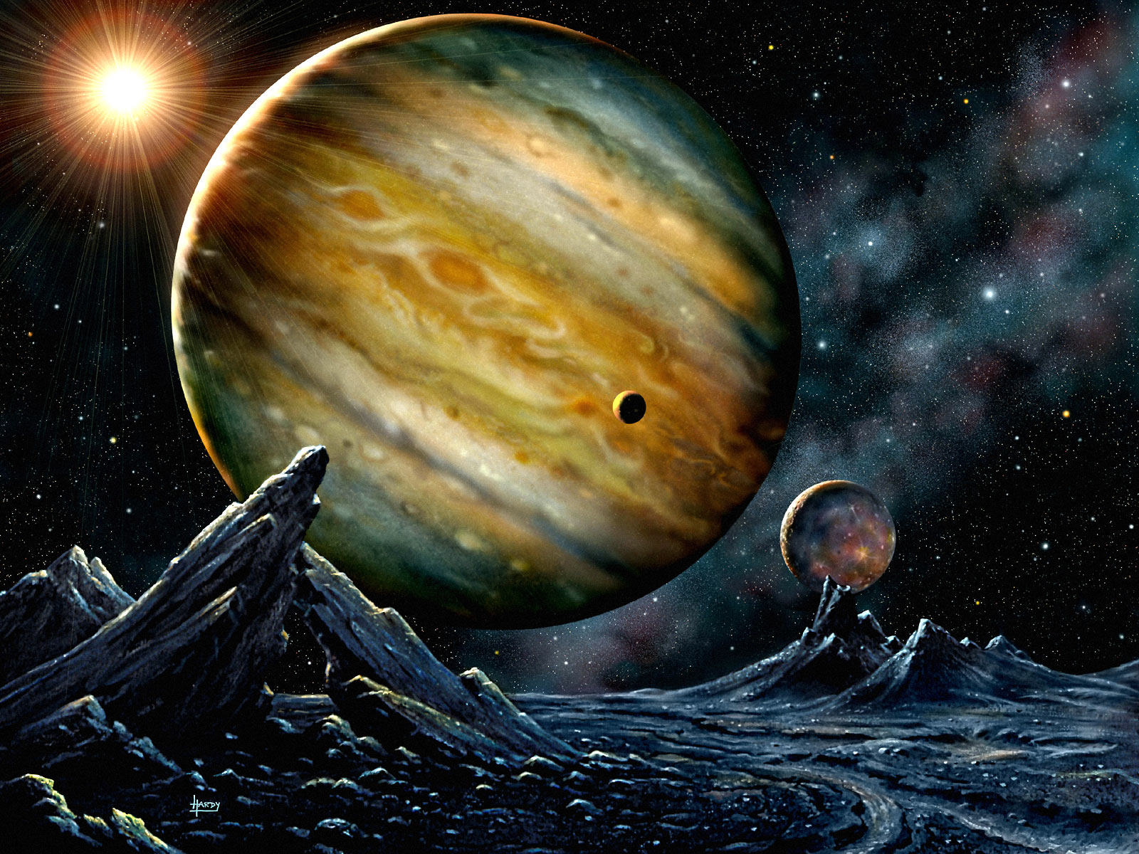 Fotos Jupiter Space Wallpaper With