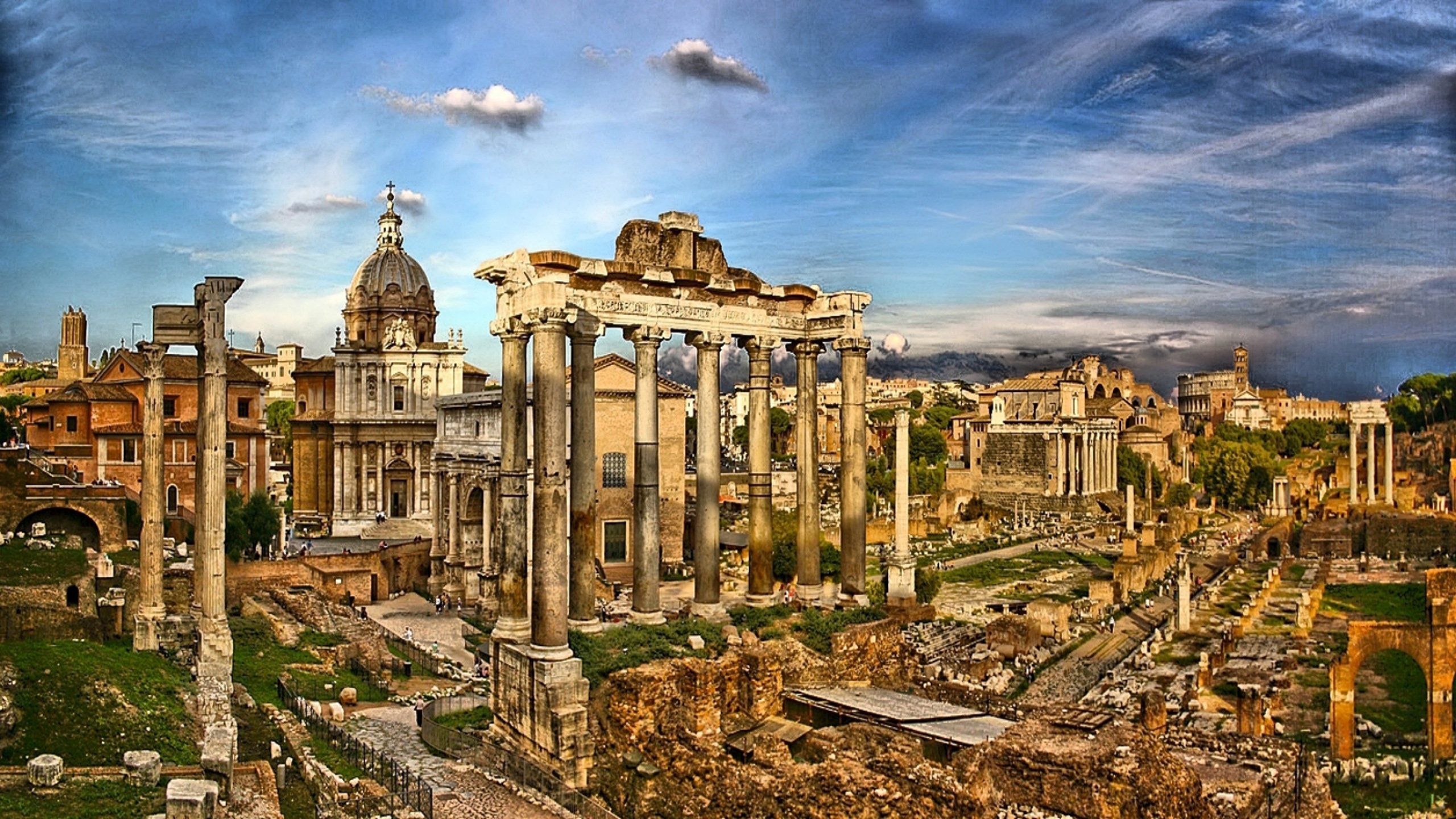  Italy Architecture Rome Ruins Hd Wallpaper 1755890 Wallpapers13com