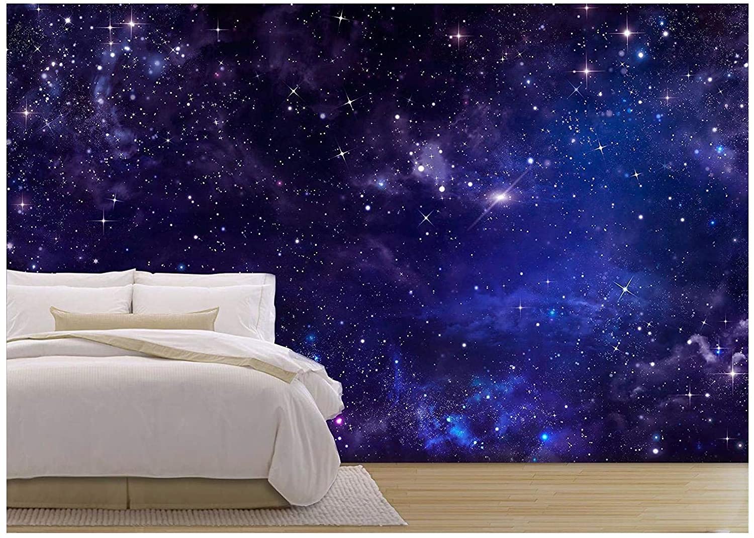 Space Galaxy Stars Milky Way Planets Wall Murals Printable  Etsy  Vinyl  wallpaper Wall wallpaper Wall murals
