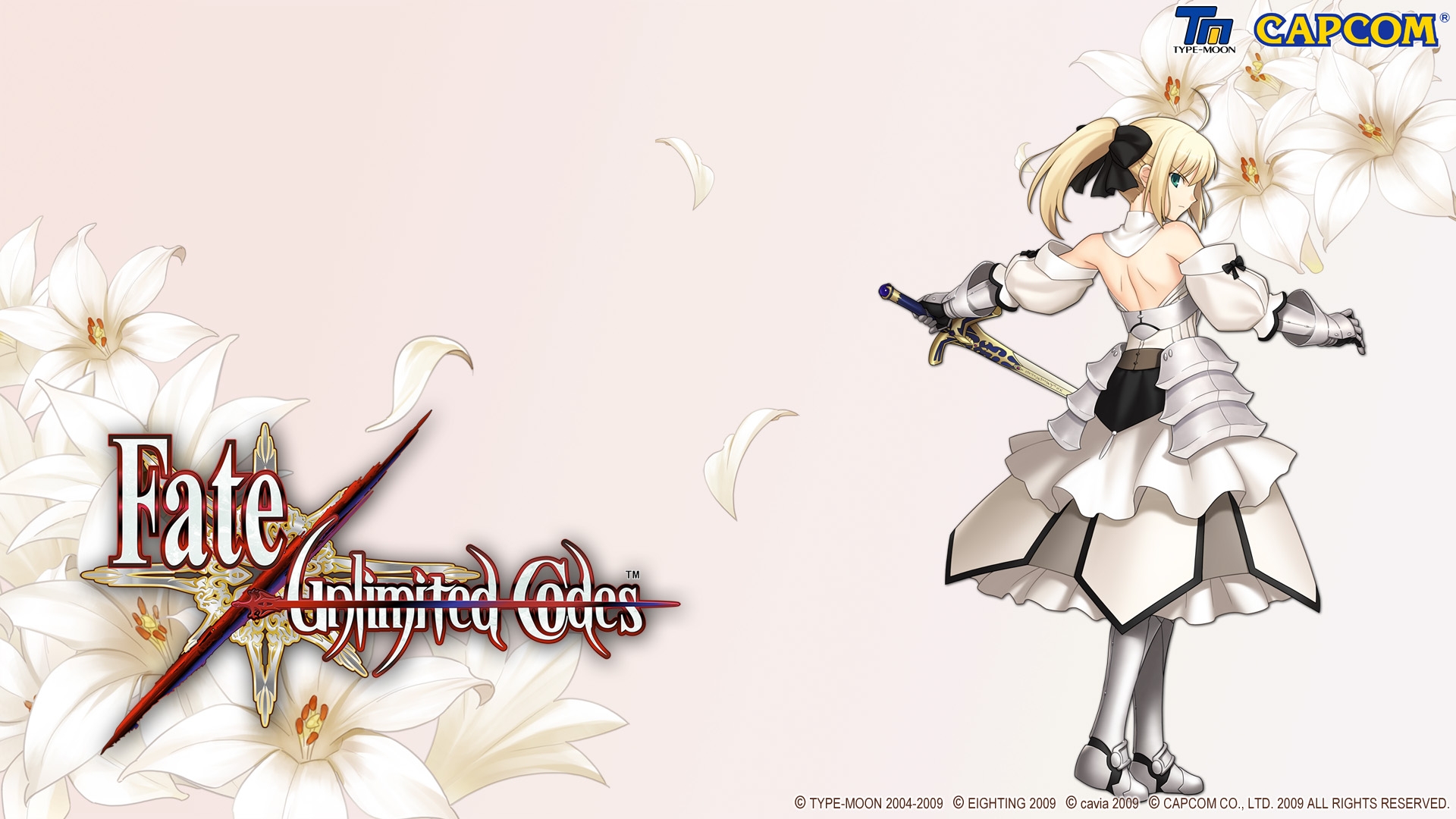Saber Lily Background HD Wallpaper Res