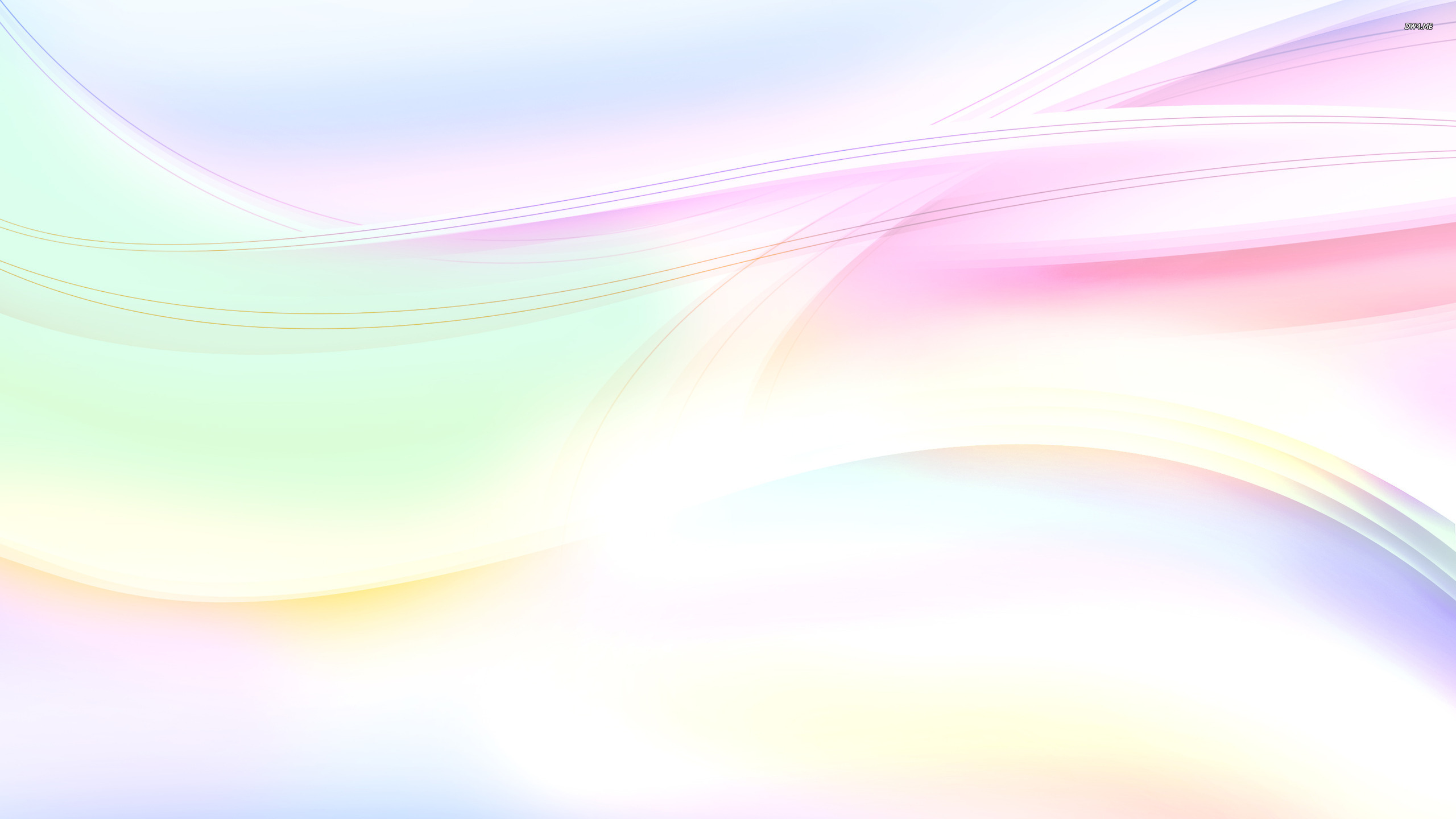 Pastel Curves Wallpaper Abstract