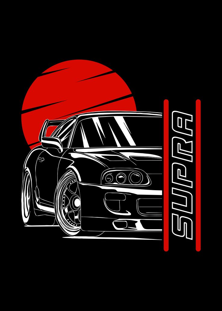 Toyota Supra 2jz Poster By Faissal Thomas Displate In
