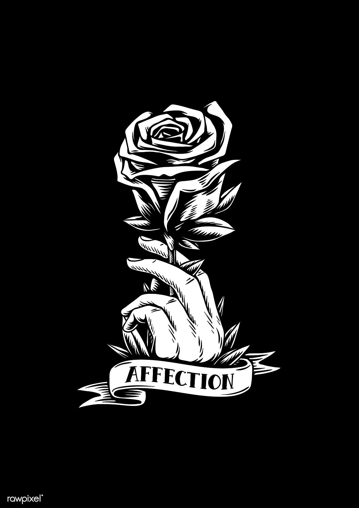 Premium Vector Of Red Rose And Affection Creative