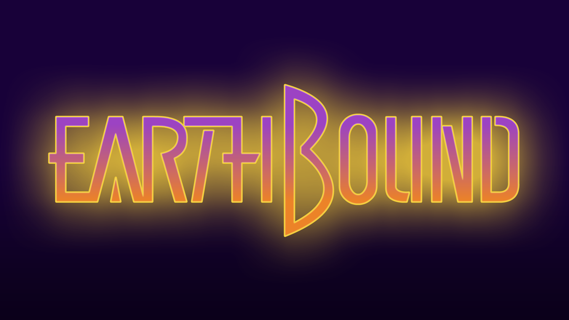 Earthbound Logo Wallpaper 1920x1080 by hocotate civ on