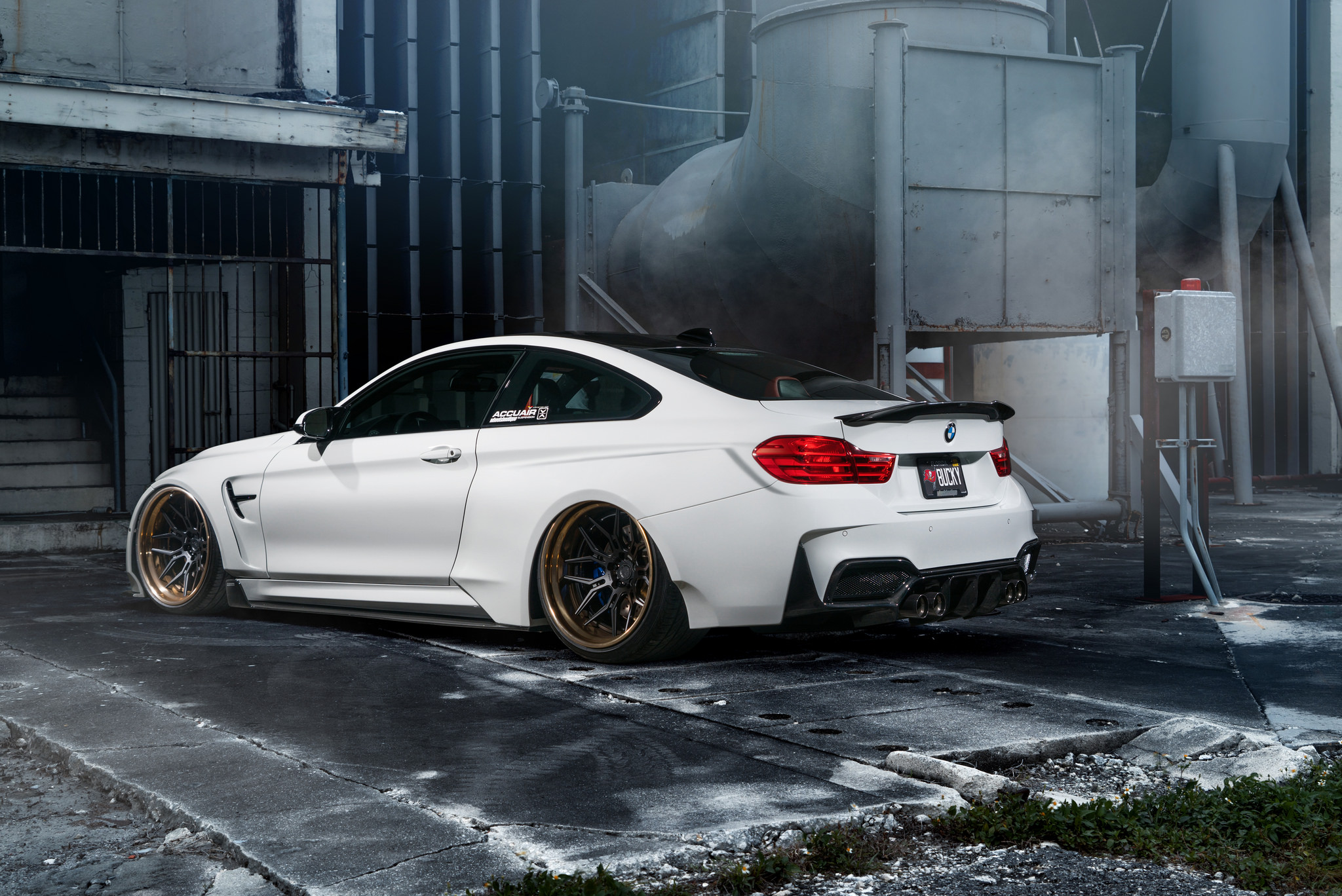 Wallpaper Gorgeous Alpine White Bmw m4 Coupe