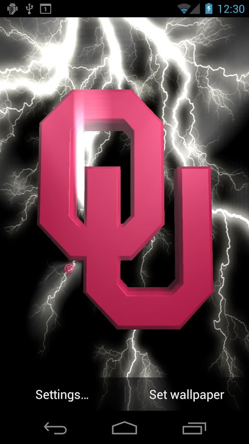 Oklahoma Sooners Lwps Tone Android Apps On Google Play