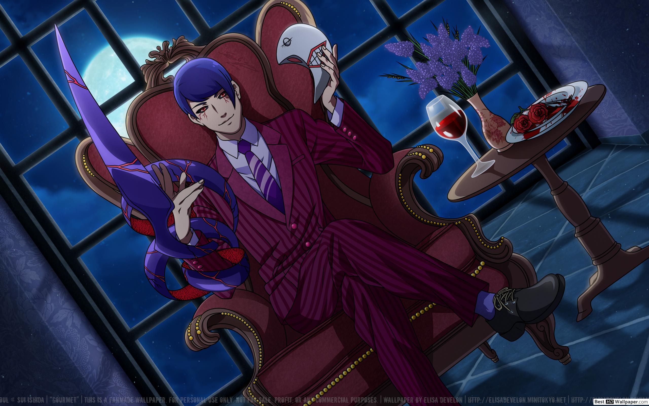 Shuu Tsukiyama Of Tokyo Ghoul HD Wallpaper